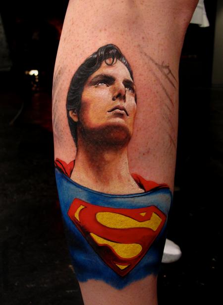 Tattoos - Superman in progress - 61011